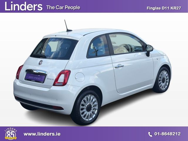 Image for 2022 Fiat 500 1.0 70 HP Connect