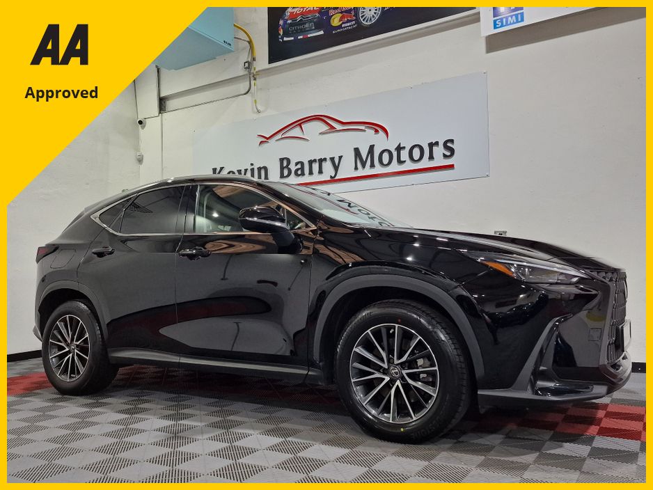 Image for 2022 Lexus NX 450H+ 2.5 PREMIUM PACK (PLUG IN HYBRID) 4WD AUTOMATIC **ONE OWNER / ACTIVE RADAR CRUISE CONTROL / ELECTRIC BOOTLID / FULL BLACK LEATHER / HEATED FRONT SEATS / REVERSE CAMERA / WIRELESS PHONE CHARGING**