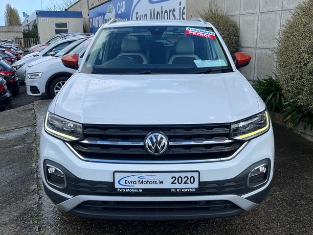 Image for 2020 Volkswagen T-Cross 1 EDITION PLUS AUTOMATIC 1.0 PETROL //HIGH SPEC//HALF LEATHER SEATS//KEYLESS ENTRY//ADAPTIVE CRUISE CONTROL//REVERSE CAMERA//