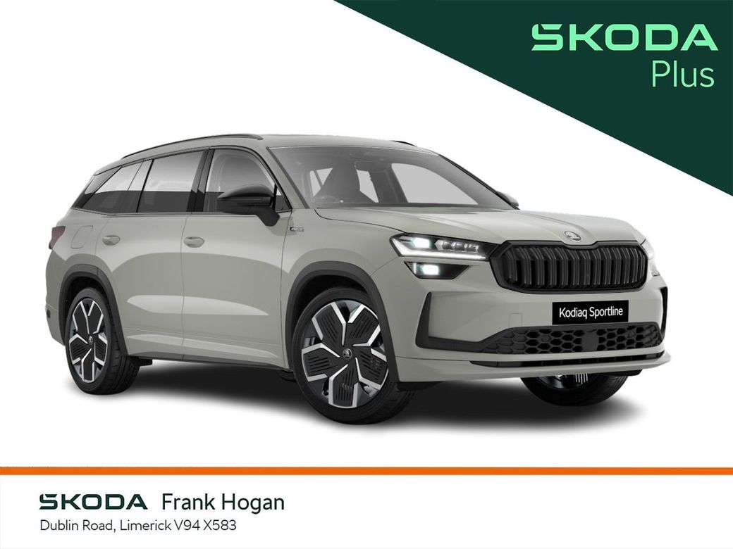 Image for 2026 Skoda Kodiaq Sportline 2.0 TDI 150HP 0% PCP 261 Frank Hogan 061-416000