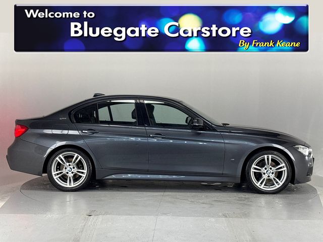 Image for 2017 BMW 3 Series F30 E M SPORT**BLACK LEATHER INTERIOR**MULTIFUNCTIONAL STEERING WHEEL**PARKING SENSORS**BLUETOOTH PHONE CONNECTIVITY**M SPORT STYLING**M SPORT INTERIOR**ISOFIX**FINACE AVAILABLE**
