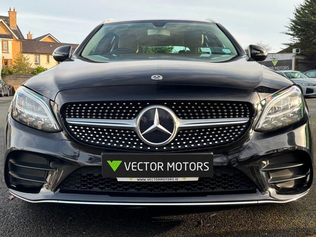 Image for 2019 Mercedes-Benz C Class MANUAL PETROL 180 AMG LINE ESTATE BEIGE LEATHER