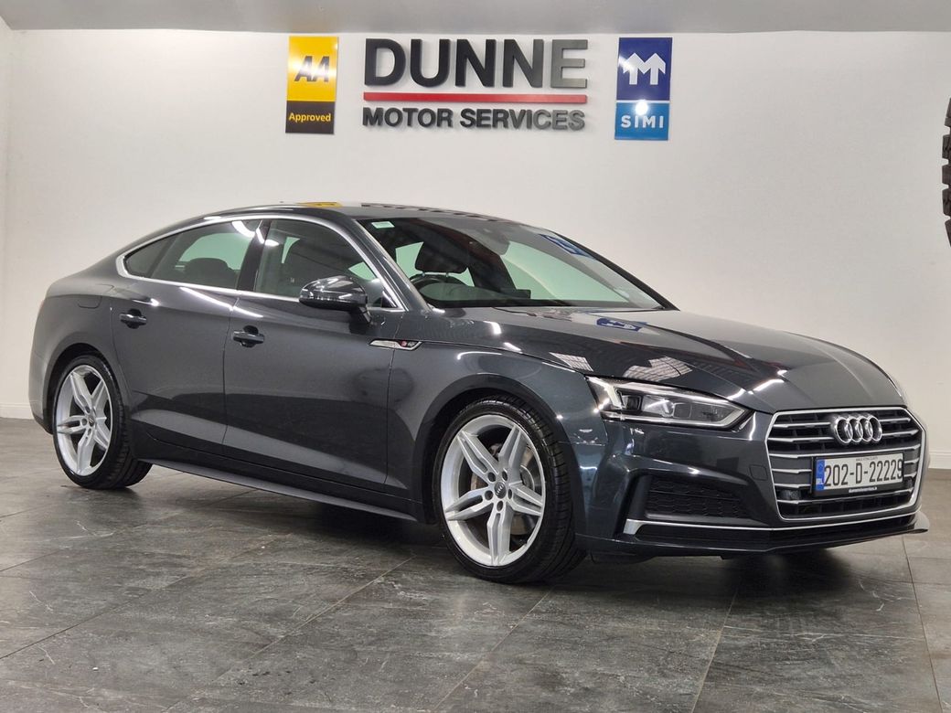 Image for 2020 Audi A5 2.0 TDI S-LINE 40 190PS 5DR AUTO*SAT NAV*TWO KEYS*NCT 02/27*12 MONTH WARRANTY*FINANCE AVAILABLE