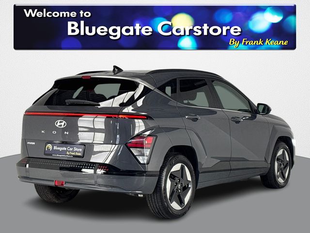Image for 2025 Hyundai Kona ADVANCE EV**HEATED MULTIFUNCTIONAL STEERING WHEEL**FRONT HEATED SEATS**KEYLESS START**DUAL CLIMATE CONTROL**TOUCH SCREEN MEDIA DISPLAY**APPLE CARPLAY**REVERSE CAMERA**BLACK CLOTH INTERIOR**