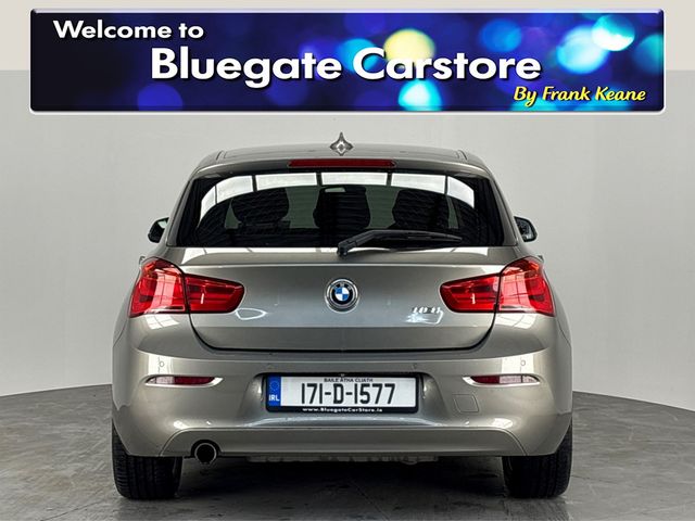 Image for 2017 BMW 1 Series SE*Full Cream Leather Interior*Reverse Parking Sensors*Reverse Parking Camera*Rear Tinted Windows*Heated Front Seats*Sat-Nav*Multimedia Infotainment System*Automatic Headlights*