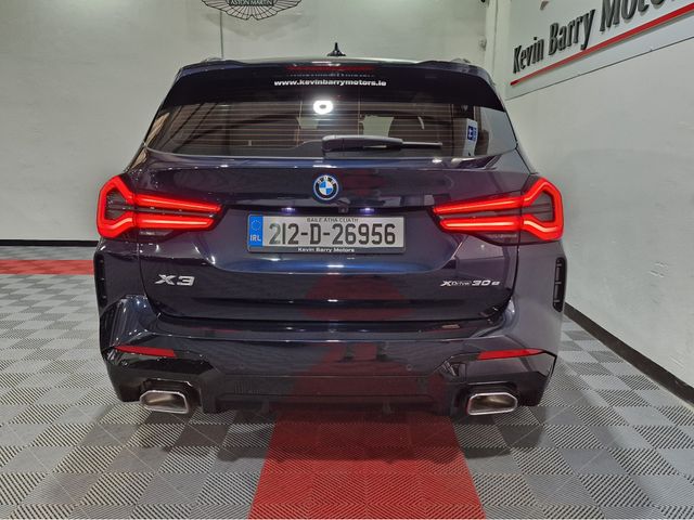 Image for 2021 BMW X3 30E M SPORT (LCI FACELIFT MODEL) X-DRIVE AUTOMATIC **HIGH SPEC / 19" ALLOYS / APPLE CARPLAY / ADAPTIVE LED HEADLIGHTS / ELECTRIC BOOTLID / FULL BLACK LEATHER / REVERSE CAMERA / SAT NAV**
