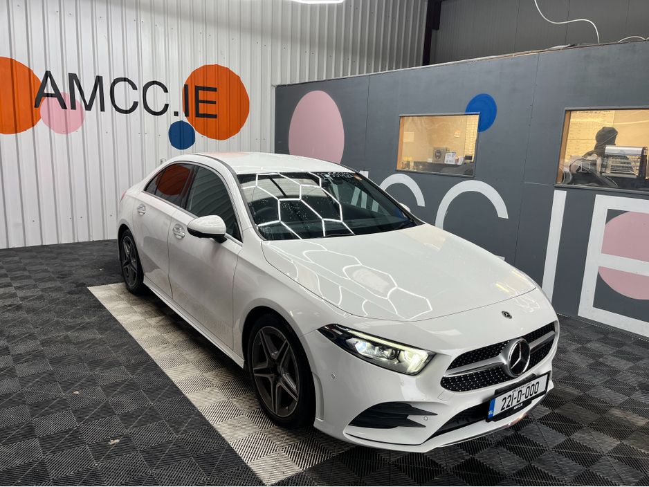 Image for 2022 Mercedes-Benz A Class €33950! 2022 MERCEDES-BENZ A CLASS AUTOMATIC A220D SALOON AMG LINE 2.0 AUTOMATIC / CRUISE CONTROL / HEATED SEATS / PADDLE SHIFTERS / 360° PARKING CAMERA 