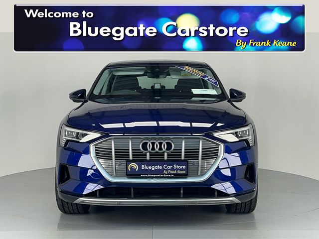 Image for 2022 Audi e-tron SPORT 50 QUATTRO**NEW 22"**BLACK LEATHER INTERIOR**FRONT HEATED SEATS**TOUCH SCREEN MEDIA DISPLAY**APPLECARPLAY**REVERSE CAMERA**DRIVE SELECT MODES**ELECTRIC TAILGATE**MULTIFUNCTIONAL STEERING WHEEL**