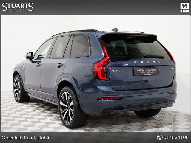 Image for 2025 Volvo XC90 PLUS DARK: DENIM BLUE WITH BLACK LEATHER, PANORAMIC ROOF, AIR SUSPENSION, HARMAN KARDON, MEMORY SEATS, 360 CAMERA