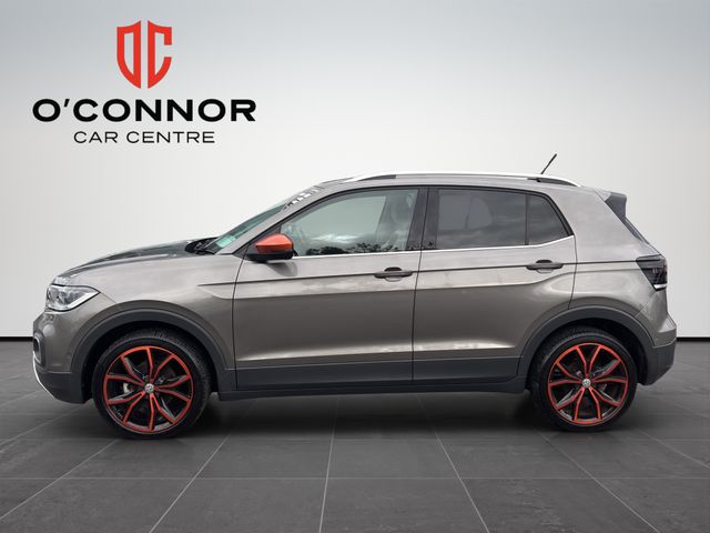 Image for 2020 Volkswagen T-Cross Grey on the outside, a splash of orange … because ordinary was never invited