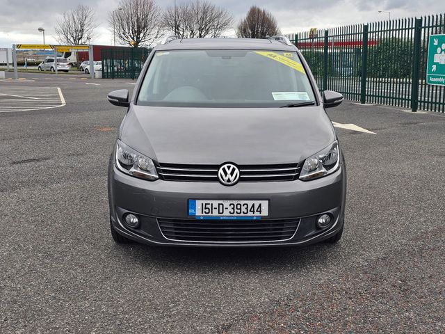 Image for 2015 Volkswagen Touran 1.6 TDI, AUTOMATIC DIESEL, IRISH CAR, NEW NCT, FINANCE, WARRANTY, 5 STAR REVIEWS
