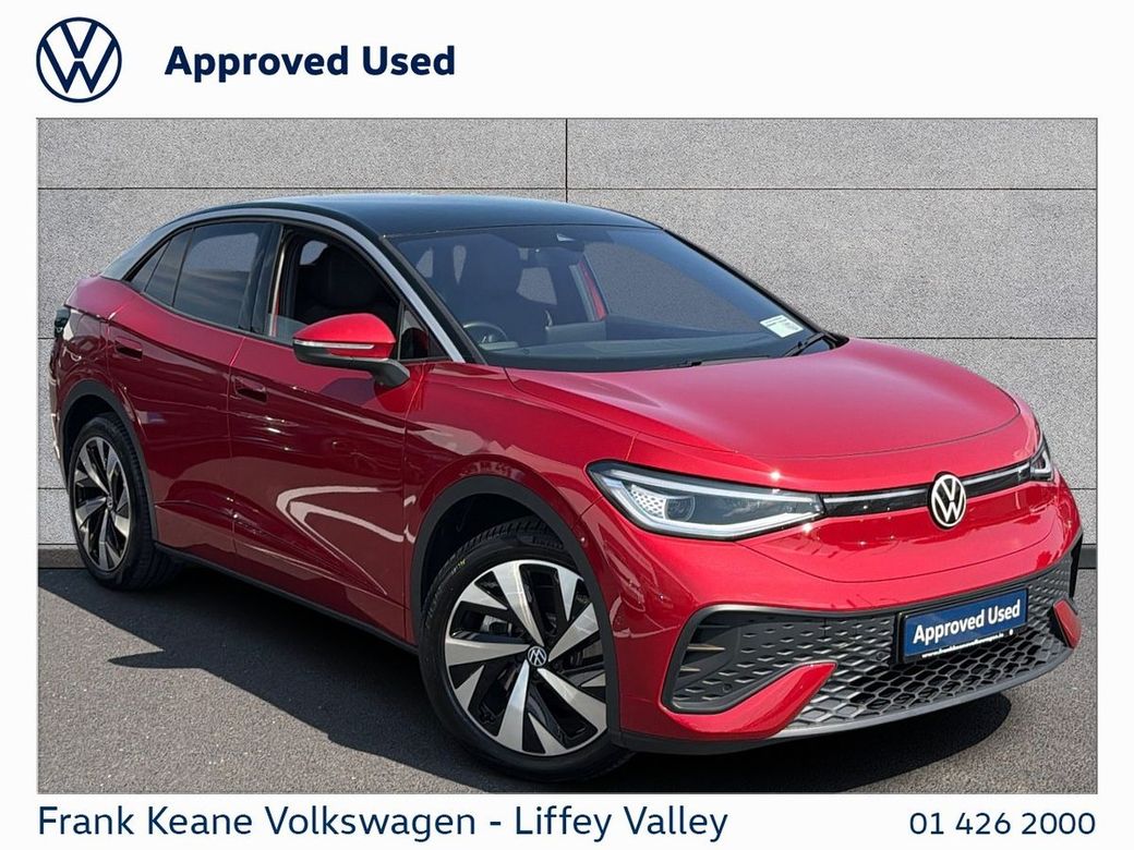 Image for 2025 Volkswagen ID.5 77KWH PRO PLUS 286HP *KINGS RED METALLIC* *LONGER RANGE* *ELECTRIC TAILGATE* *IQ HEADLIGHTS* *REAR VIEW CAMERA* *PCP AVAILABLE* *BATTERY CERTIFIED* *NEW €49420*