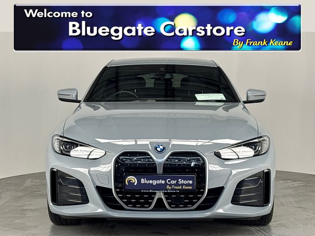 Image for 2022 BMW i4 EDRIVE40 M SPORT**BLACK LEATHER INTERIOR**FRONT HEATED SEATS**TOUCH SCREEN INFOTAINMENT**REVERSE CAMERA**PARKING SENSORS**KEYLESS START**AMBIENT LIGHTING**DRIVE MODES**APPLE CARPLAY**