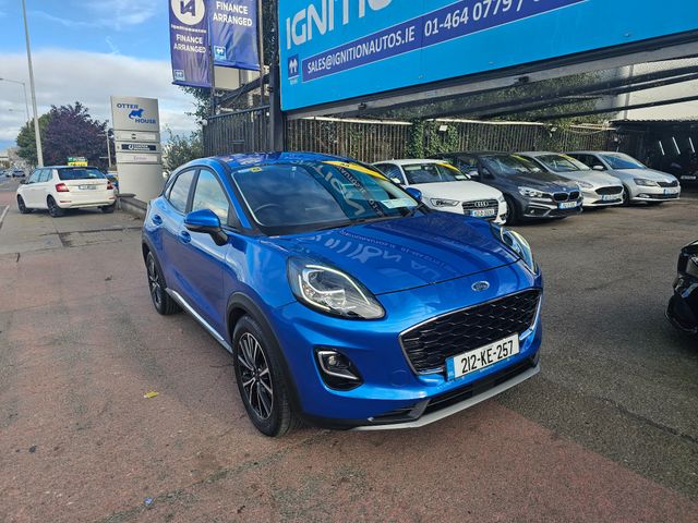 Image for 2021 Ford Puma 1.0 MHEV, ONLY 48K MILES, NEW NCT, SERVICE HISTORY, 2 KEYS, €200 TAX, WARRANTY, 5 STAR REVIEWS.