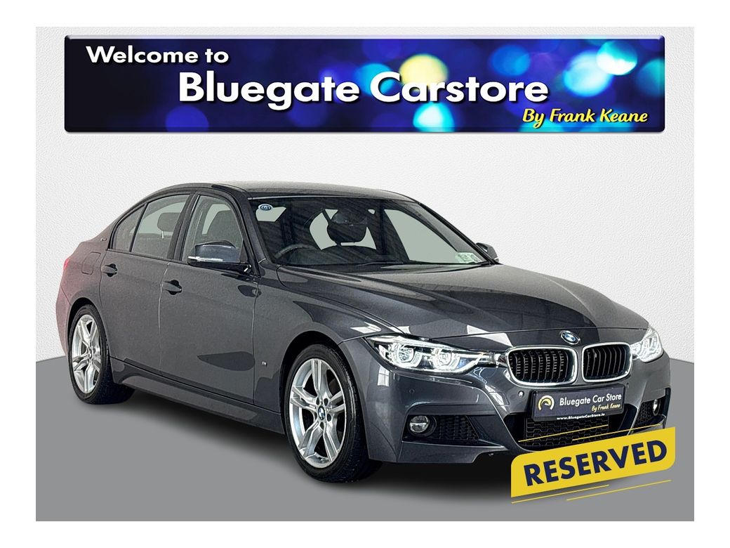 Image for 2017 BMW 3 Series F30 E M SPORT**BLACK LEATHER INTERIOR**MULTIFUNCTIONAL STEERING WHEEL**PARKING SENSORS**BLUETOOTH PHONE CONNECTIVITY**M SPORT STYLING**M SPORT INTERIOR**ISOFIX**FINACE AVAILABLE**