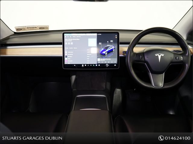 Image for 2022 Tesla Model Y **LONG RANGE** MINT CONDITION MODEL Y, DEEP BLUE METALLIC WITH ALL BLACK PREMIUM INTERIOR, KEYLESS, 360 CAMERA, ADAPTIVE CRUISE, HEATED SEATS 