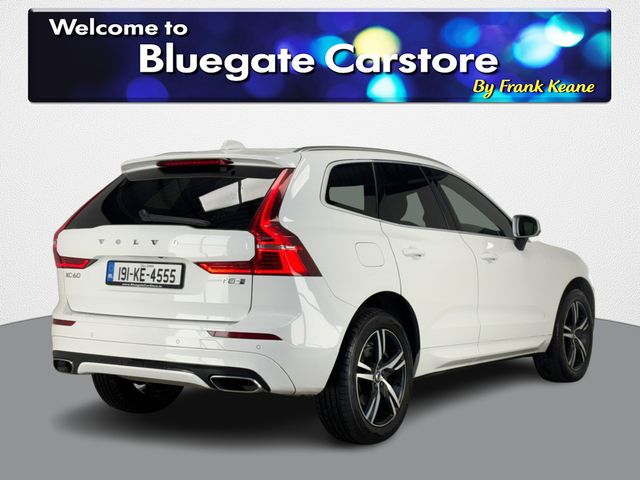 Image for 2019 Volvo XC60 2.0 T8 R-DESIGN PHEV AWD **FULL BLACK HALF LEATHER INTETIOR**TOUCHSCREEN INFOTAINMENT SCREEN**FRONT HEATED SEATS**HEATED STEERING WHEEL**BLUETOOTH AUDIO**REVERSE CAMERA**ELECTRONIC HANDBRAKE**