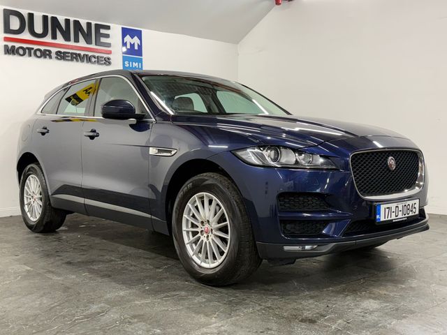 Image for 2017 Jaguar F-Pace 2.0 D AWD PRESTIGE 5DR AUTO**REAR CAMERA**FULL CREAM LEATHER**18" POLISHED SILVER ALLOYS**SAT NAV**ELECTRIC HEATED SEATS**LDW**WARRANTY**FINANCE AVAILABLE