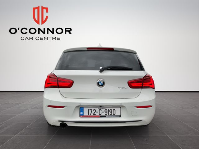 Image for 2017 BMW 1 Series "White, smooth and spirited — the Sport that feels just right"