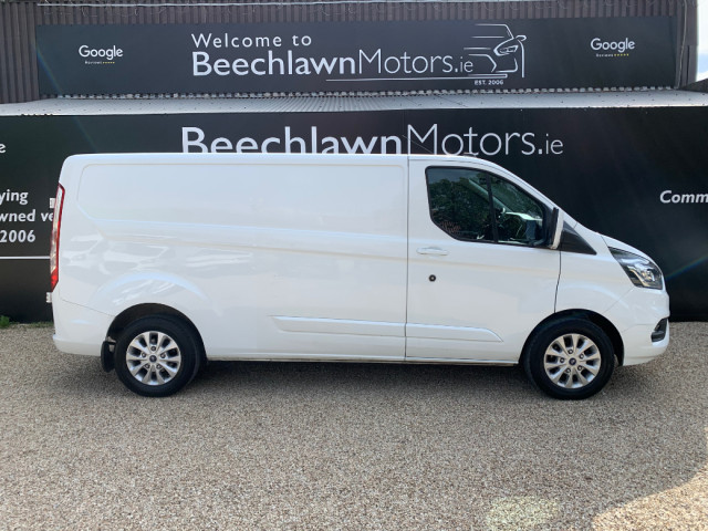 Image for 2023 Ford Transit Custom 2.0 TDCI 170 PS AUTO LIMITED // PRICE EXCL. VAT // 03/27 CVRT // FULL SERVICE HISTORY // AIR CON, CRUISE AND PARKING SENSORS // 