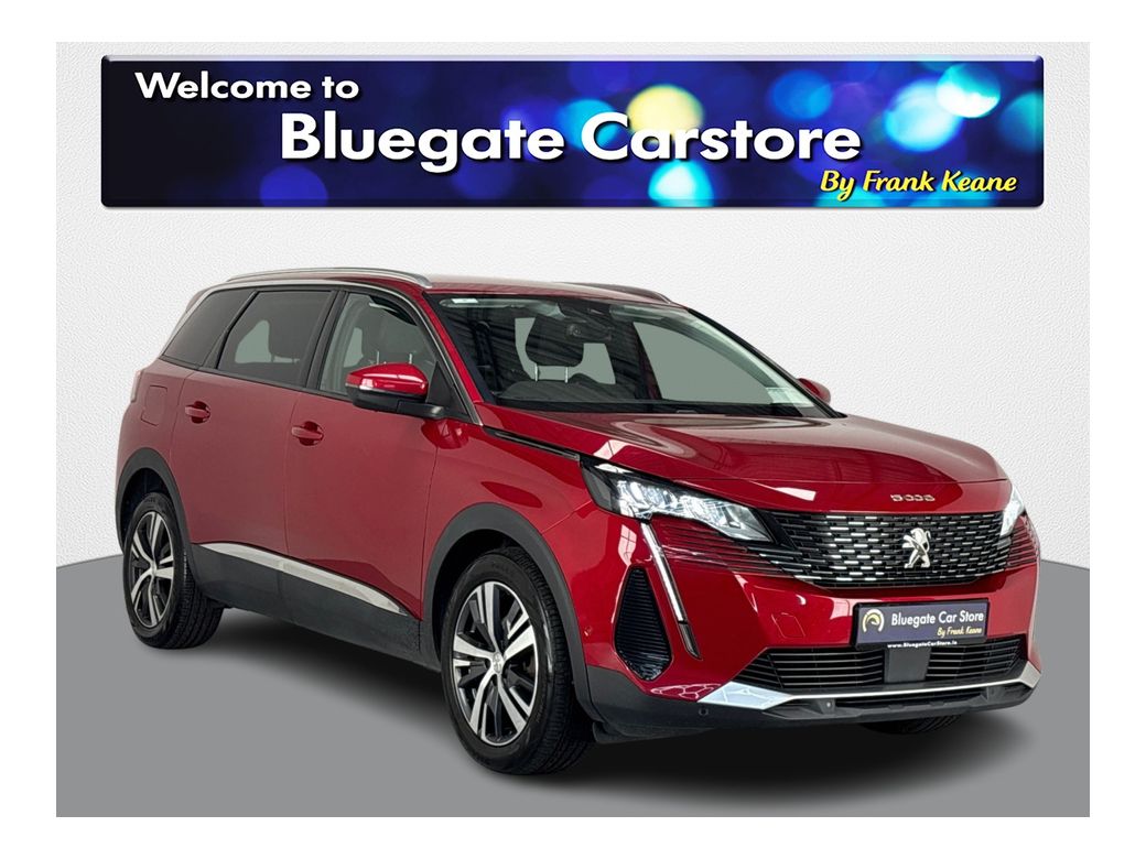 Image for 2021 Peugeot 5008 1.5 BLUE HDI ALLURE 129BH**7 SEATER**Touchscreen Media**Digital Dash**Reverse Camera**Apple CarPlay** Half Black Leather Interior**Keyless Start**Multifunctional Steering Wheel**Sat Navigation**Isofix