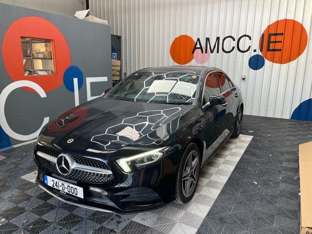 Image for 2024 Mercedes-Benz A Class 2024 MERCEDES-BENZ A200D AMG LINE 2.0 AUTOMATIC / CRUISE CONTROL / PARKING CAMERA / ELECTRIC MEMORY & HEATED SEATS / PADDLE SHIFTERS / AMBIENT LIGHTS / APPLE CARPLAY / PANORAMIC SUNROOF AND MORE