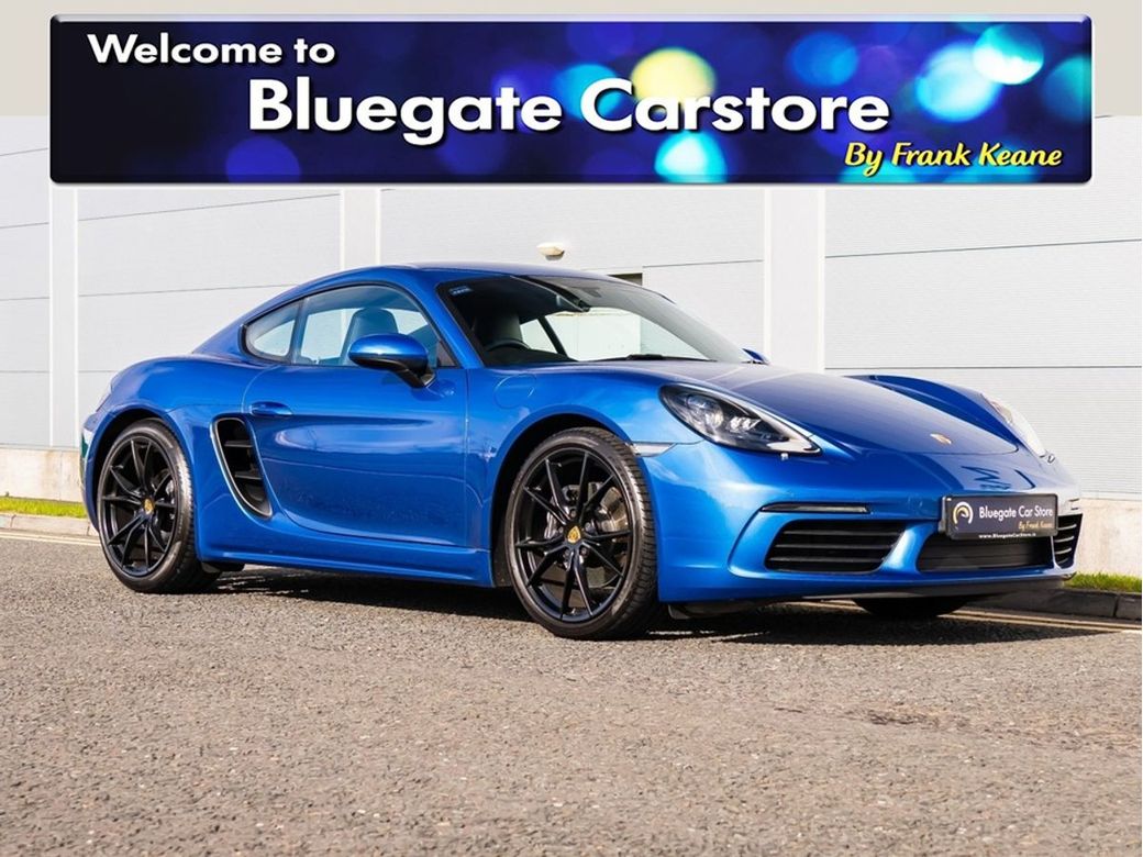 Image for 2018 Porsche Cayman 718 CAYMAN**Semi Digital Dash**Touchscreen Media**Sat Navigation**Sports Exhaust**Sport Suspension**Sport + Function**Retractable Spoiler**Half Black Leather Interior**Heated Seats**Parking Sensors**