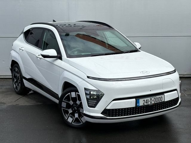 Image for 2024 Hyundai Kona Ultimate 65kWh Auto - Sunroof, Wireless Charger, Heated Seats & Steering Wheel, Camera, 19" Alloys - First Registered May 2024 - Trade in Price €27, 999