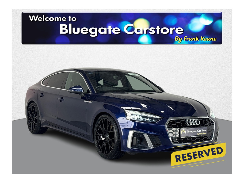 Image for 2020 Audi A5 2.0 TDI S LINE 35**NEW22"ALLOYS**FRONT HEATED SEATS**HALF LEATHER INTERIOR**DUAL CLIMATE CONTROL**DRIVE SELECT MODES**REVERSE CAMERA**PARKING SENSORS**ADAPTIVE CRUISE CONTROL**KEYLESS START**