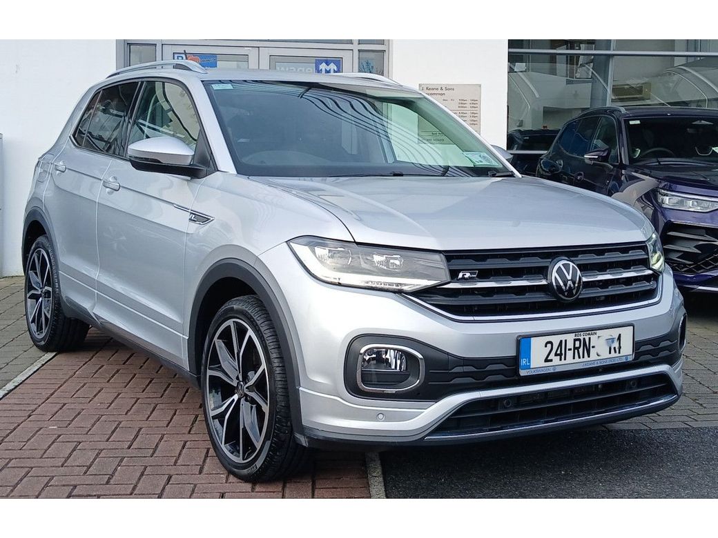 Image for 2024 Volkswagen T-Cross R-Line 1.0 TSI M6F 115HP **APP CONNECT, REAR VIEW CAMERA, HEATED FRONT SEATS**