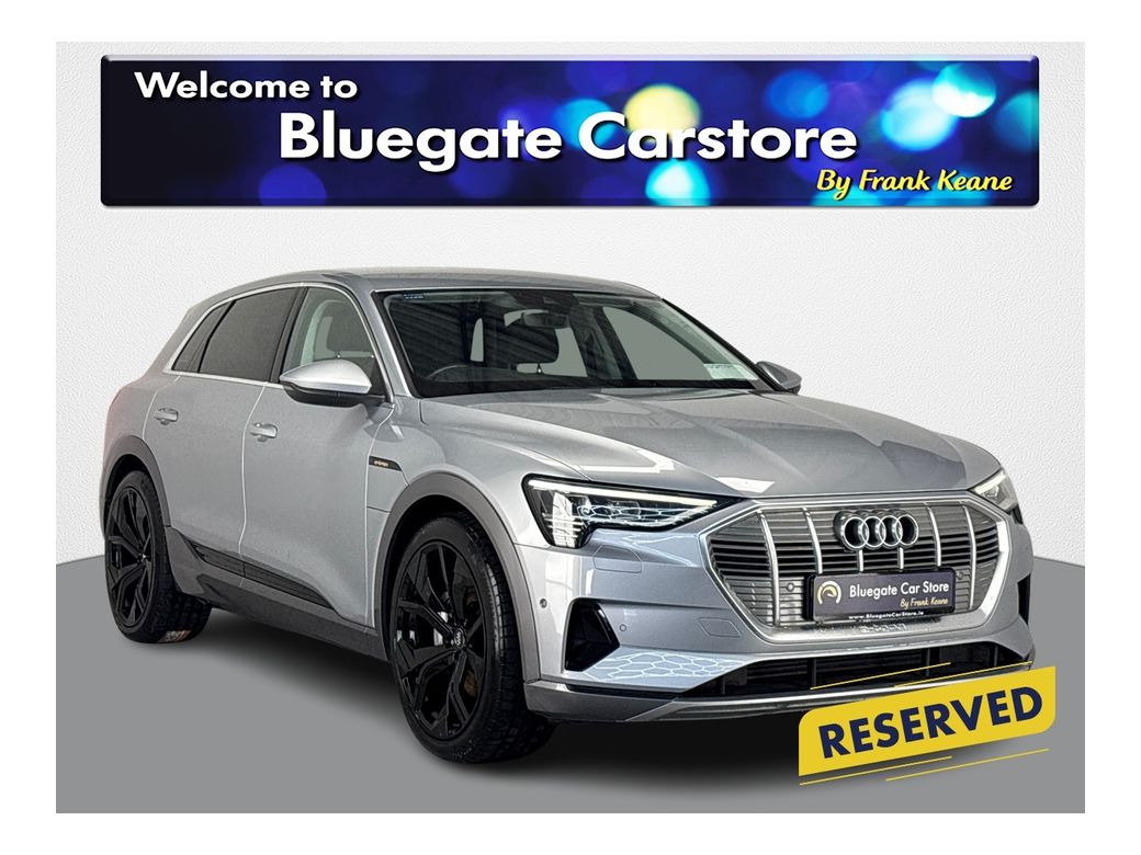 Image for 2021 Audi e-tron 50 TECHNIK**NEW 22"ALLOYS BLACK LEATHER INTERIOR**FRONT HEATED SEATS**TOUCH SCREEN MEDIA DISPLAY**APPLECARPLAY**REVERSE CAMERA**DRIVE SELECT MODES**ELECTRIC TAILGATE**MULTIFUNCTIONAL STEERING WHEEL**