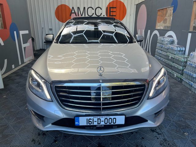 Image for 2016 Mercedes-Benz S Class 2016 MERCEDES-BENZ S300H AMG LINE AUTOMATIC 2.2/ PARKING CAMERA/ CRUISE CONTROL/ ELETRIC & HEATED SEATS/ PADDLE SHIFTERS/ PANORAMIC SUNROOF/ AMBIENT LIGHTS AND MORE