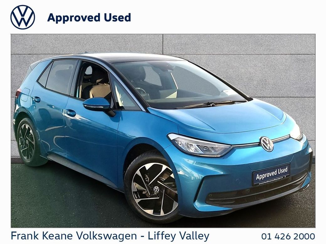 Image for 2025 Volkswagen ID.3 52KWH PURE PLUS *COSTA AZUL BLUE* *CAMERA* PRIVACY GLASS* *HEATED SEATS* *18" ALLOY WHEELS* *BATTERY CERTIFIED* *PCP FINANCE AVAILABLE* *NEW €35000*