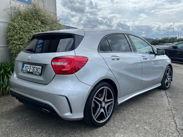 Image for 2015 Mercedes-Benz A Class AMG NIGHT EDITION AUTOMATIC 1.6 PETROL //HIGH SPEC//LOW MILES//HALF LEATHER HEATED SEATS//ADAPTIVE CRUISE CONTROL//KEYLESS ENTRY//REVERSE CAMERA//