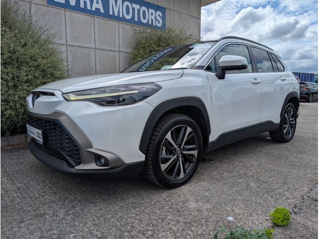 Image for 2023 Toyota Corolla Cross Z 4WD AUTOMATIC HYBRID 1.8 PETROL //HIGH SPEC//PANORAMIC GLASS ROOF//HALF LEATHER HEATED SEATS//REVERSE CAMERA//ADAPTIVE CRUISE CONTROL//KEYLESS ENTRY//