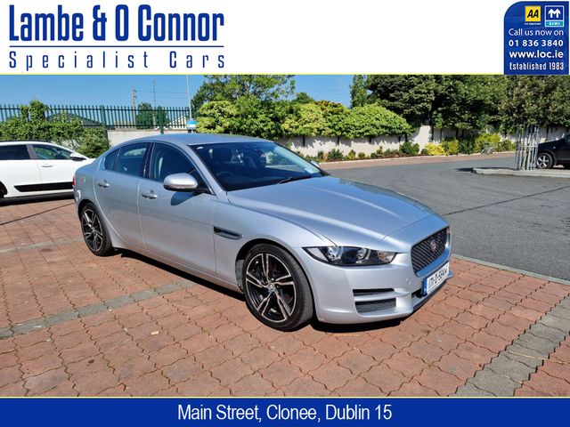 Image for 2017 Jaguar XE 2.0 D PRESTIGE * SILVER MET / BLACK LEATHER * SAT NAV * HEATED SEATS * 