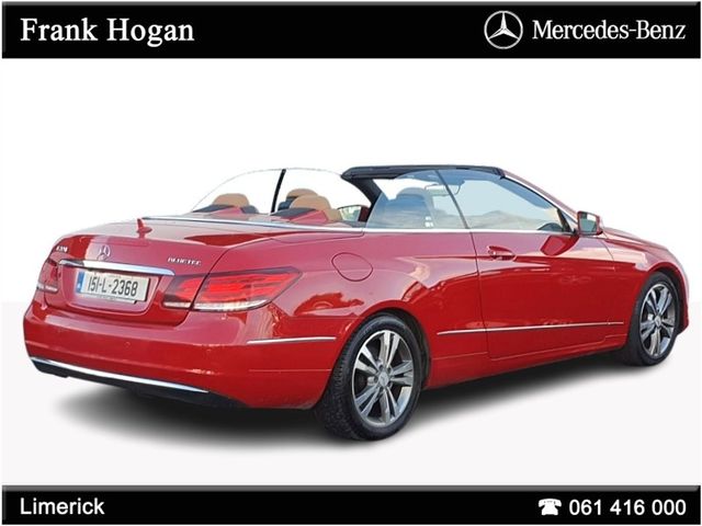 Image for 2015 Mercedes-Benz E Class E220d Cabriolet 2.0 Diesel 170 BHP ONLY 79, 000KMS