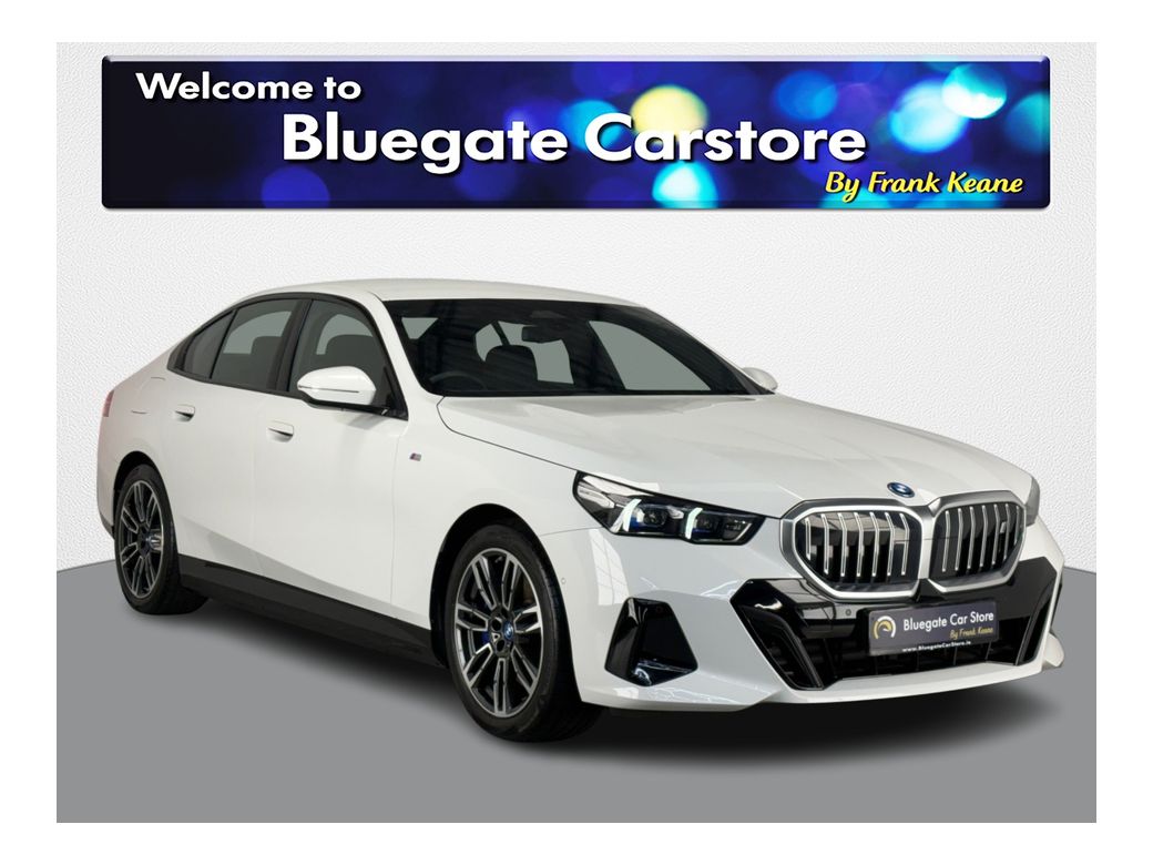 Image for 2024 BMW i5 EDRIVE40 M SPORT **SURROUND PARKING SENSORS**REVERSE CAMERA**FRONT HEATED SEATS**ELECTRONIC HANDBRAKE**LARGE INFOTAINMENT SYSTEM**DIGITAL DASHBOARD**FULL BLACK LEATHER INTERIOR**DRIVE MODES**