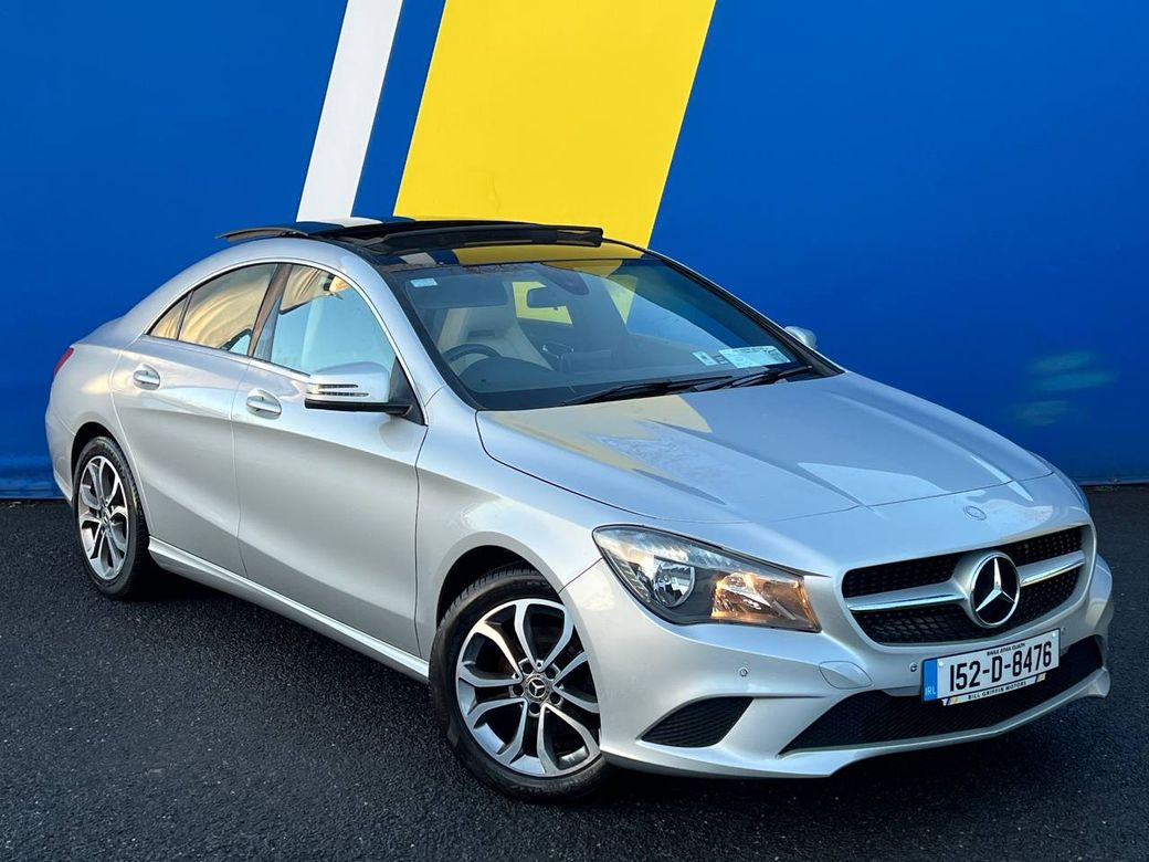 Image for 2015 Mercedes-Benz CLA Class CLA200 URBAN 1.6 // TILT & SLIDE OPENING PANORAMIC SUNROOF // IVORY LEATHER HEATED SEATS // VALID NCT UNTIL 01/27