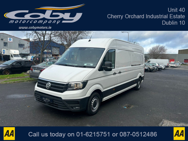 Image for 2021 Volkswagen Crafter 2.0 AUTO Air Conditioning €25, 950 Plus VAT 140HP 5DR. Full Parking Sensors, NCT &amp; TAX, Air Conditioning, Mirror Link/ Bluetooth, Cruise Control, MFSW and more.