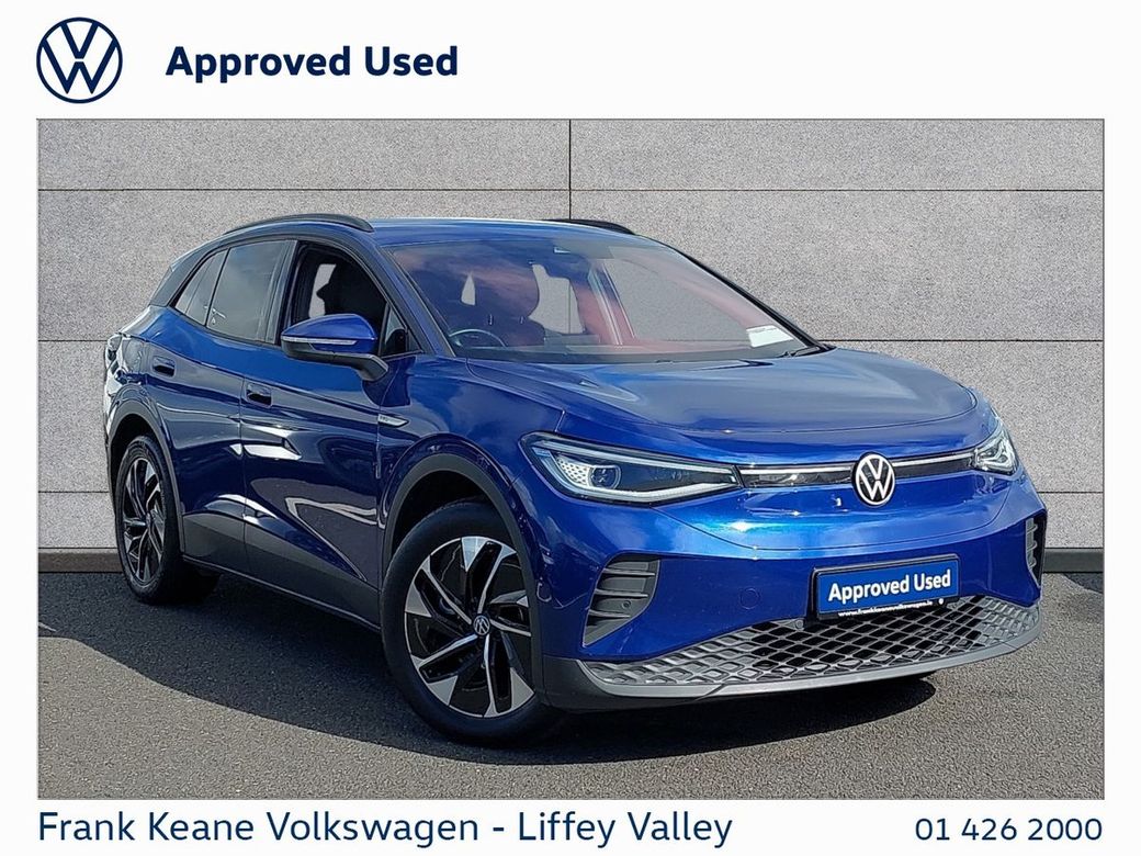 Image for 2022 Volkswagen ID.4 77KWH BUSINESS 204HP *BLUE DUSK* *PCP FINANCE AVAILABLE* *IQ HEADLIGHTS* *PRIVACY GLASS* *ART VELOUR SEATS* *PARKING CAMERA* *BATTERY CERTIFIED*