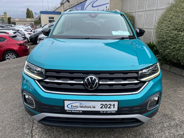 Image for 2021 Volkswagen T-Cross FIRST EDITION AUTOMATIC 1.0 PETROL //LOW MILES//KEYLESS ENTRY//REVERSE CAMERA//BLIND SPOT WARNING//ADAPTIVE CRUISE CONTROL// 