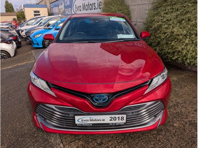 Image for 2018 Toyota Camry G AUTOMATIC HYBRID 2.5 PETROL //HIGH SPEC//VERY LOW MILES//FULL LEATHER HEATED ELECTRIC SEATS//HEAD UP DISPLAY//KEYLESS ENTRY//REVERSE CAMERA//ADAPTIVE CRUISE CONTROL//