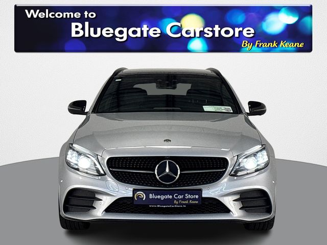 Image for 2021 Mercedes-Benz C Class DE AMG LINE NIGHT EDITION ESTATE**PANORAMIC SUNROOF**BLACK LEATHER INTERIOR**FRONT HEATED ELECTRIC MEMORY SEATS**REVERSE CAMERA**PARKING SENSORS**AMG ALLOYS**BURMESTER SOUND SYSTEM**FINANCE ARRANGED**