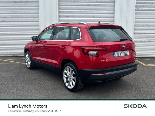 Image for 2018 Skoda Karoq STYLE 2.0 TDI 150 BHP AUTOMATIC 4X4 *WITH PANORAMIC SUNROOF, ELECTRIC BOOT AND WIRED HITCH*