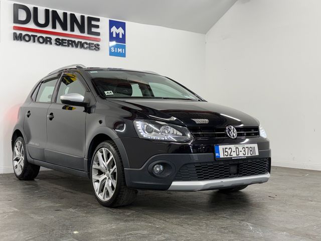 Image for 2015 Volkswagen Polo **CROSS MODEL**AUTO**17"DIAMOND CUT ALLOYS**XENON HEADLIGHTS**LED DAYTIME RUNNING LIGHTS**APPLE/ANDROID CARPLAY**ADPTIVE CRUISE CONTROL**LEATHER MULTIFUNCTION STEERING WHEEL**PADEL SHIFT**