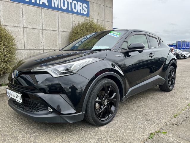 Image for 2019 Toyota C-HR SOL NERO AUTOMATIC HYBRID 1.8 PETROL //HIGH SPEC//HALF LEATHER HEATED SEATS//REVERSE CAMERA//ADAPTIVE CRUISE CONTROL//KEYLESS ENTRY//