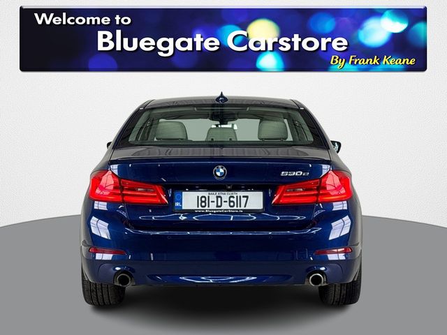 Image for 2018 BMW 5 Series 530E IPERFORMANCE**HARMON KARDON SOUNDSYSTEM**AMBIENT LIGHTING**HEATED LEATHER ELECTRIC MEMORY SEATS**CREAM INTERIOR**TOUCHSCREEN INFOTAINMENT**APPLE CAR PLAY**REVERSE CAMERA**PARKING SENSORS**