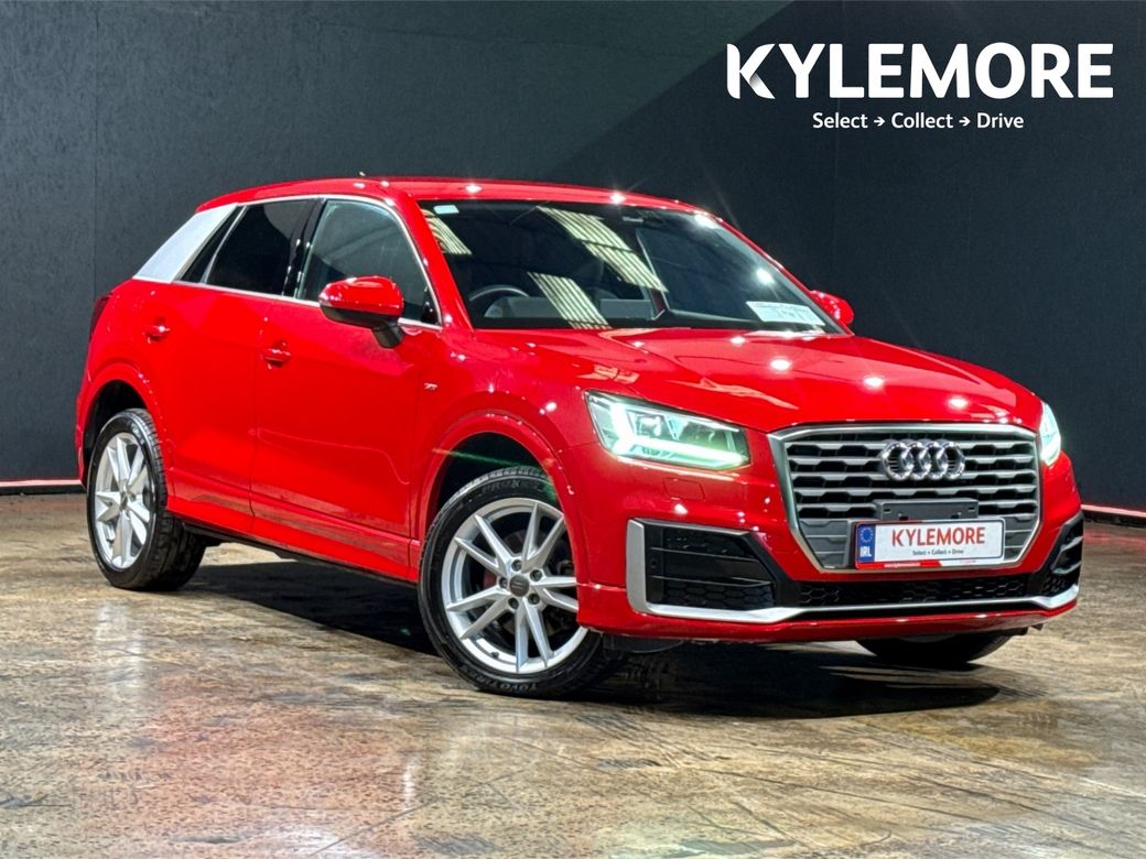 Image for 2019 Audi Q2 1.0 TFSI AUTOMATIC S-LINE PACKAGE - BLACK HALF LEATHER/ HEATED UPHOLSTERY - UPGRADED ALLOYS - FLAT BOTTOM STEERING WHEEL - CRUISE CONTROL
