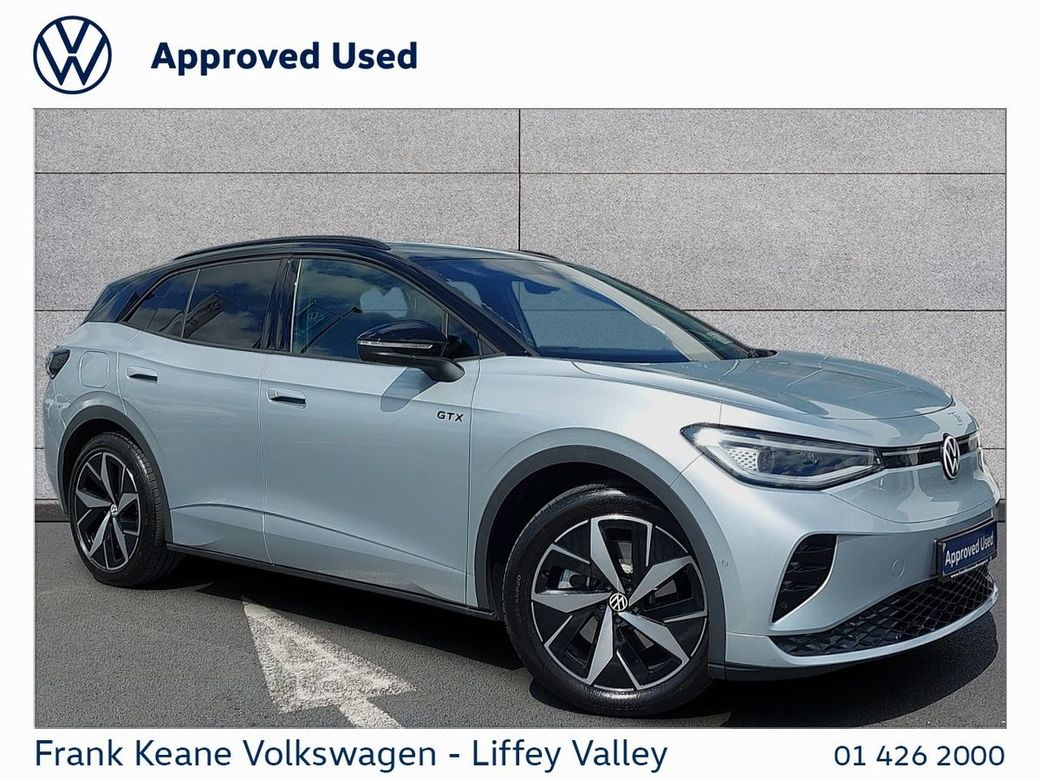 Image for 2025 Volkswagen ID.4 77KWH GTX PLUS 340BHP *LONG RANGE* *IQ LIGHTS* *ELECTRIC HEATED SEATS* *ELECTRIC BOOT* *REAR VIEW CAMERA* *SPORTS SEATS*